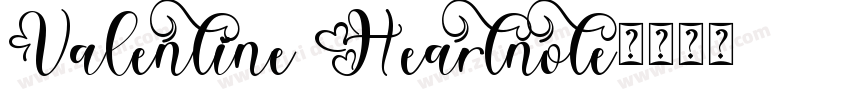 Valentine Heartnote字体转换